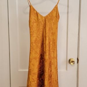 Nordstrom Lulu's Gold Dress